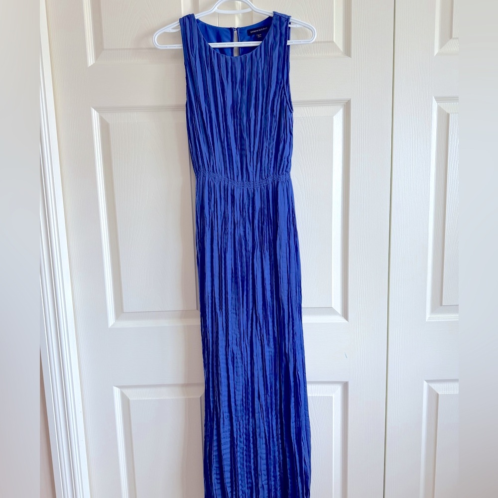 Long blue/purple Banana Republic dress, size S